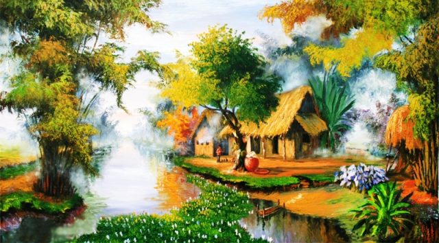 Bài thơ Thu ẩm Nguyễn Khuyến - Bức tranh mùa thu không có từ "thu"